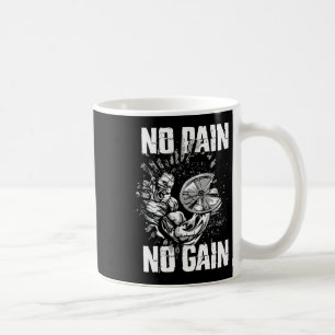Gym Fitness And Bodybuilding Shirts For Men No Pai Coffee Mug