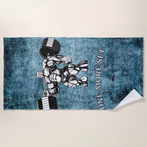 Gym  fitness bodybuilder beach towel