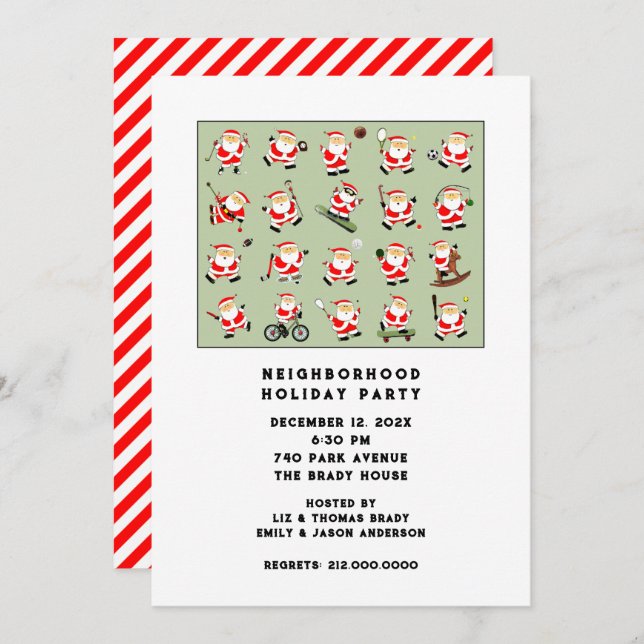 Gym Fitness Center Open House Invitation (Front/Back)