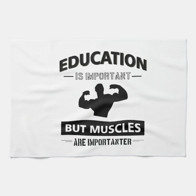 Gym fitness designs towel (Horizontal)