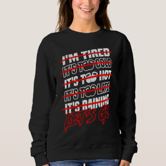 Gym fitness sports workout bodybuilding motivation sweatshirt