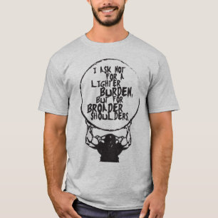 Gym Fitness Workout - Broader Shoulders T-Shirt