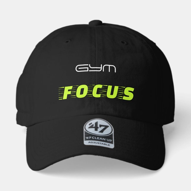 GYM FOCUS Modern Fitness 47 Brand Hat (Front)