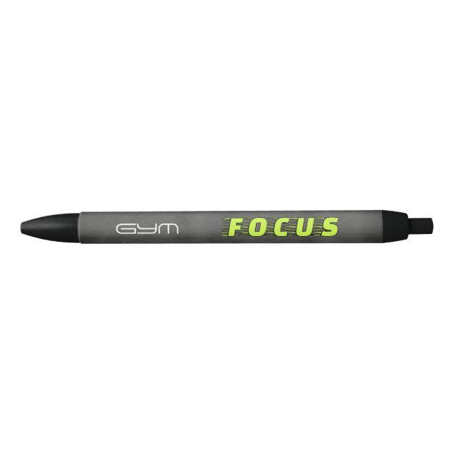 GYM FOCUS Modern Fitness Pen (Front)