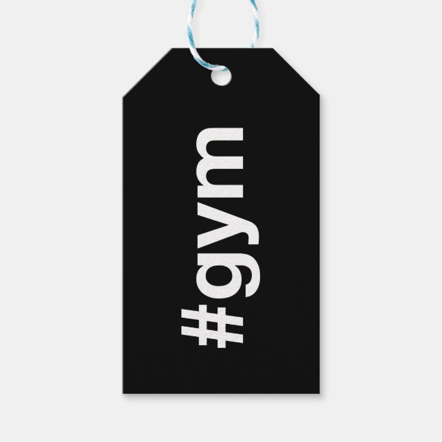 Gym  gift tags (Front)