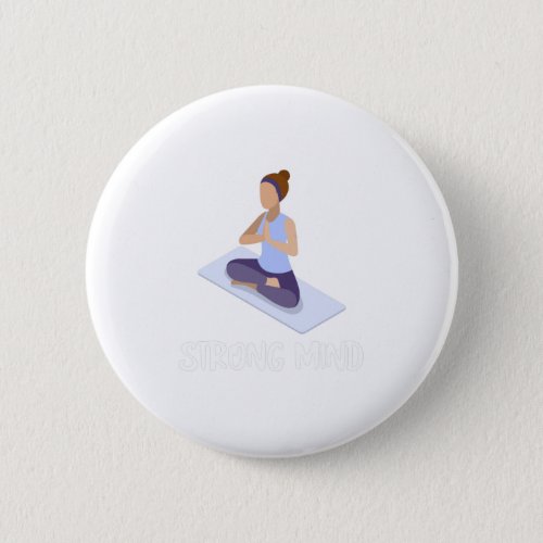 Gym Girl Button