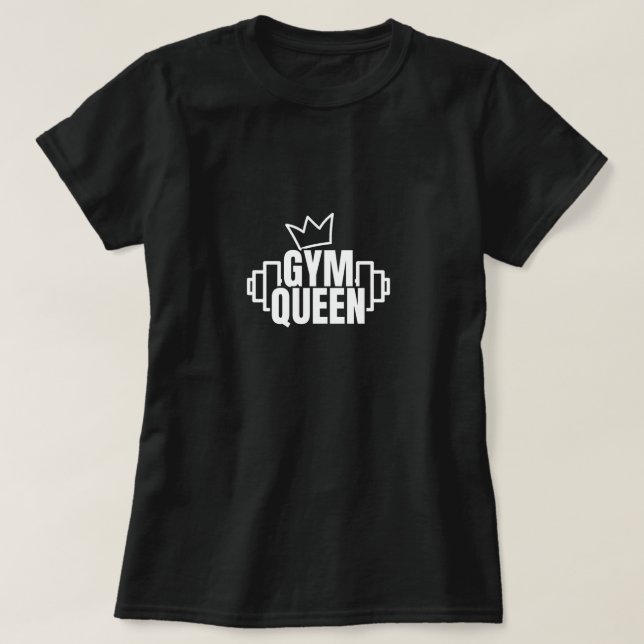 gym girl T-Shirt (Design Front)