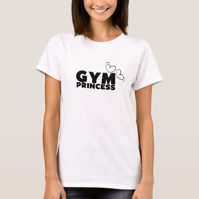 gym girl T-Shirt (Front)