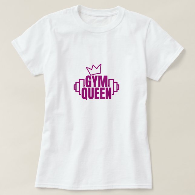 gym girl T-Shirt (Design Front)