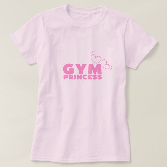 gym girl T-Shirt (Design Front)
