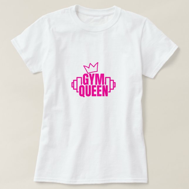 gym girl T-Shirt (Design Front)