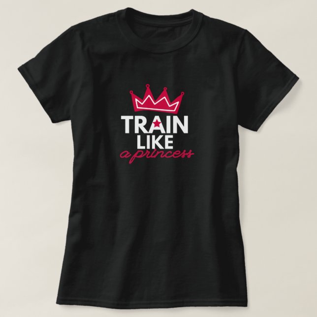 gym girl T-Shirt (Design Front)