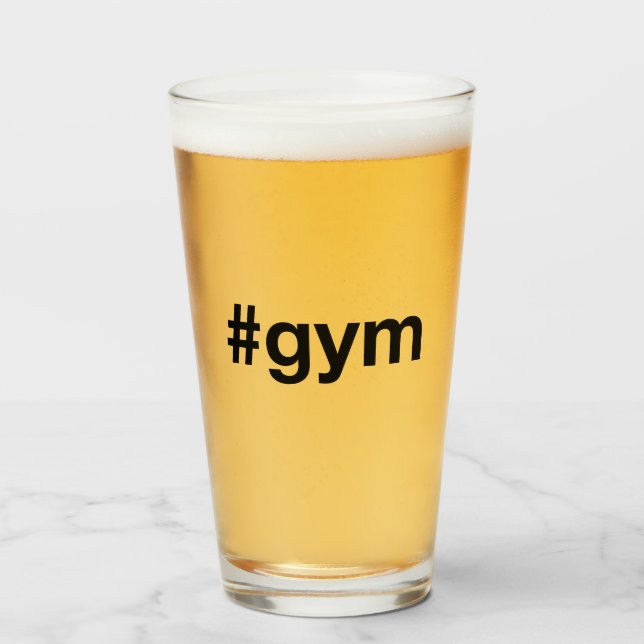 Gym Glass (Front Filled)