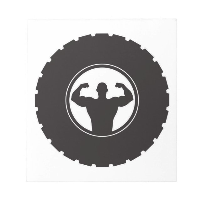 Gym Hard Notepad (Front)