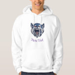 Gym Hoodie Wolf Pullover , Workout Wolf Hoodie