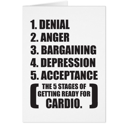 Gym Humor - Cardio (Front)