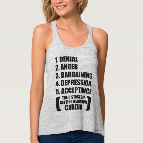 Gym Humor _ Cardio Tank Top