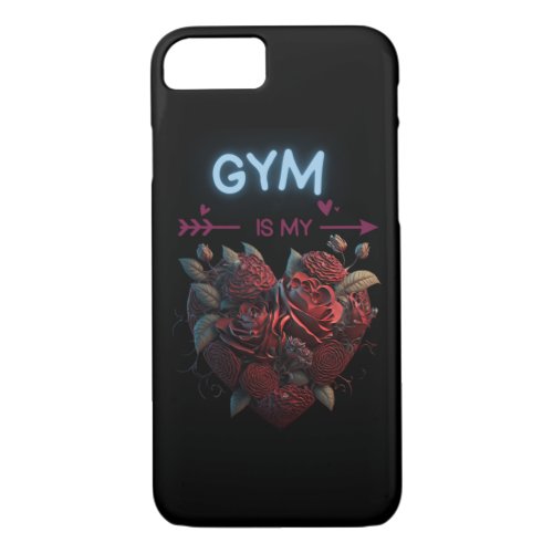 Gym Is My Valentine  62 iPhone 87 Case