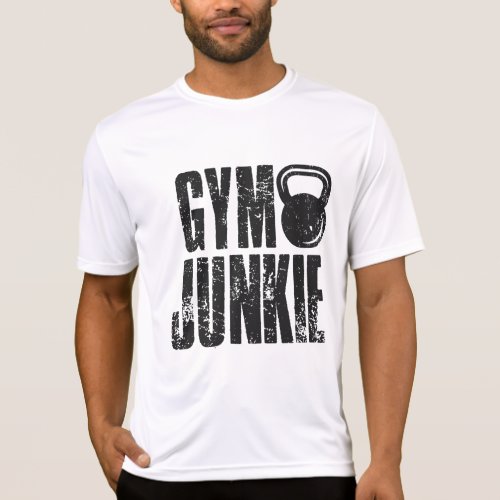 Gym Junkie _ Funny   T_Shirt