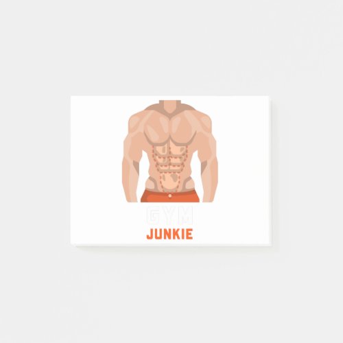 Gym Junkie Post_it Notes