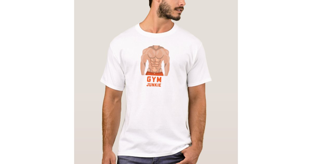  Muscle Bodybuilder Six Pack Abs Ripped T-Shirt Men Boys Kids T- Shirt : Clothing, Shoes & Jewelry