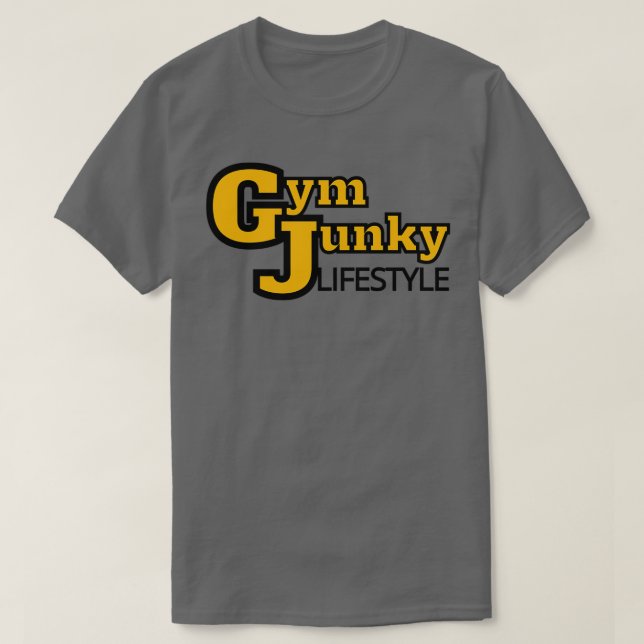 GYM JUNKY LIFESTYLE 21 T-Shirt (Design Front)