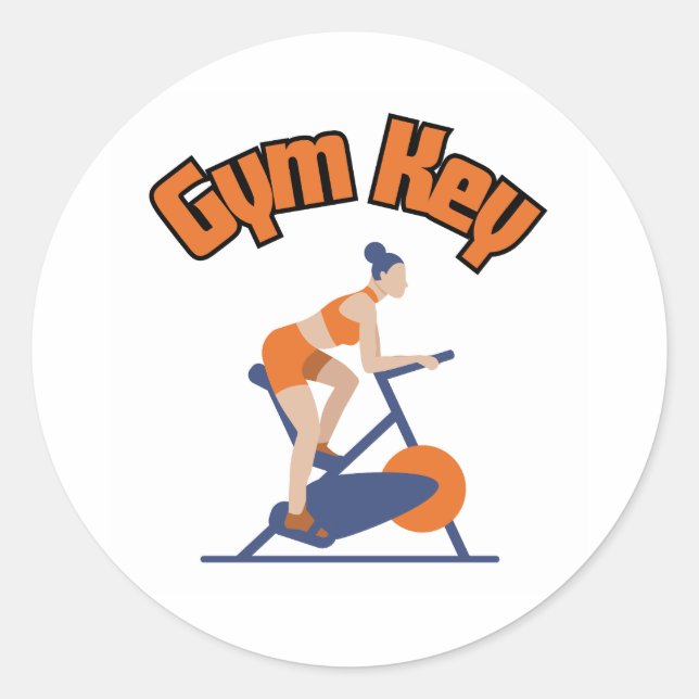 Gym Key Labels  (Front)