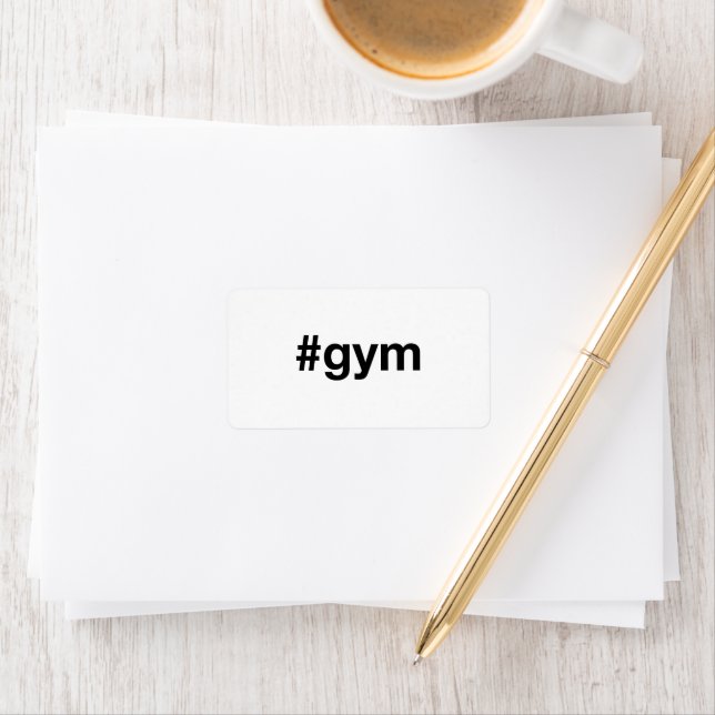 Gym Label (Insitu)