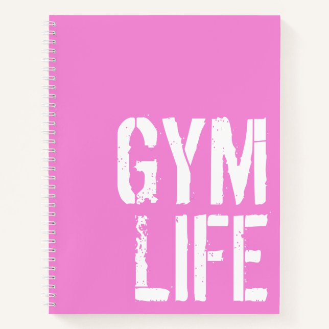 Gym life - notebook (Front)