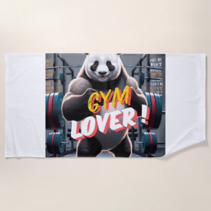 gym lover beach towel