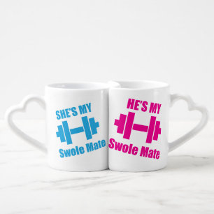 Gym Lover's Mug - Swole Mates