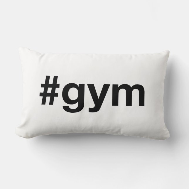 Gym Lumbar Pillow (Front)