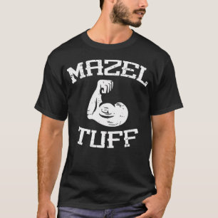 Gym Mazel Tuff Jew Workout Funny Fitness Hanukkah T-Shirt