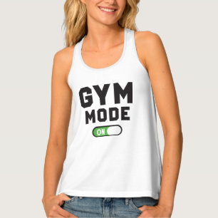 Gym Mode On – Workout Motivation Design Tank Top