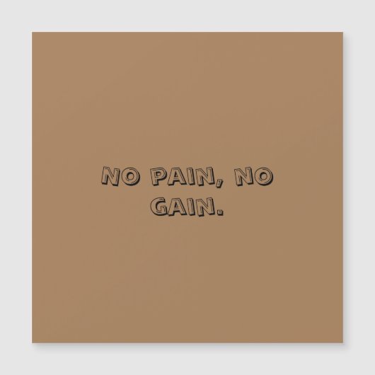 GYM Motivation Custom text And Light Brown (Front)