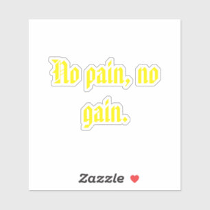 GYM Motivation quotes Sticker