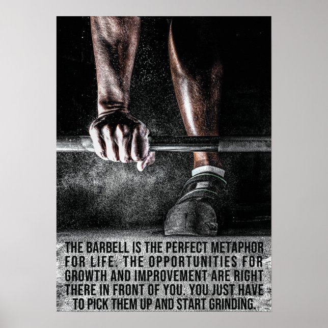 Gym Motivational Poster (Front)