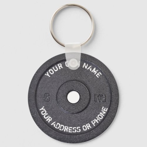 Gym Owner Fitness Instructor Gym Coach Workout Keychain