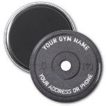 Gym Owner Fitness Instructor Gym Coach Workout Magnet at Zazzle