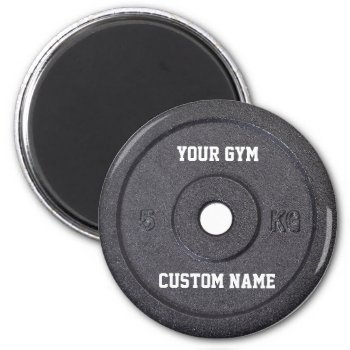 Gym Owner Or User Funny Magnet by HumusInPita at Zazzle