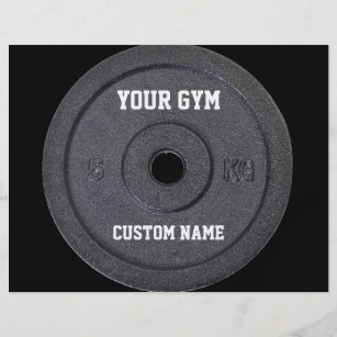 Gym Owner or User Funny Promo Flyer
