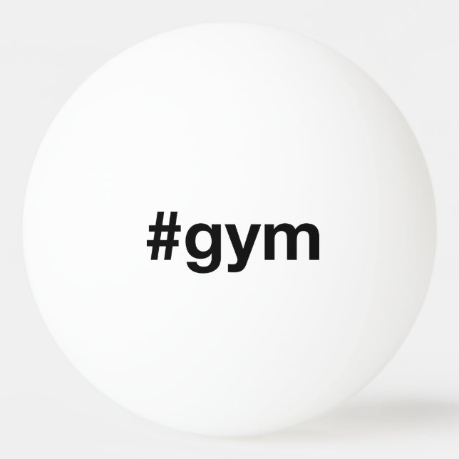 Gym Ping Pong Ball (Front)