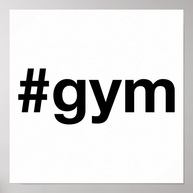Gym  poster (Front)