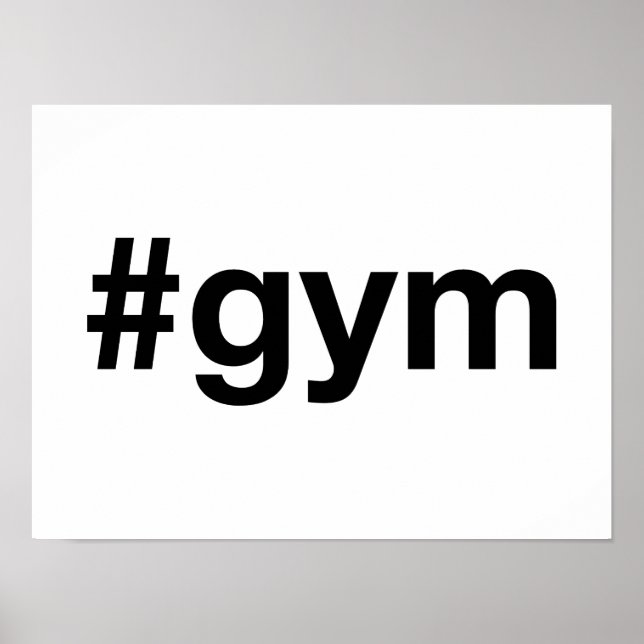 Gym Poster (Front)