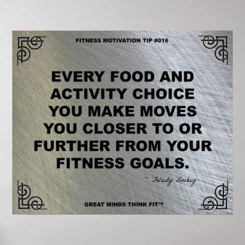 Gym Poster for Fitness Motivation 016