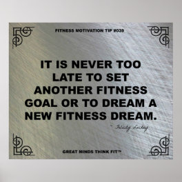 Gym Poster for Fitness Motivation #039