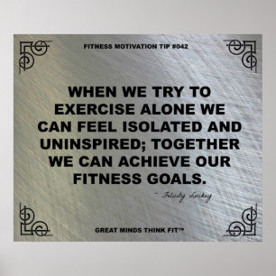 Gym Poster for Fitness Motivation #042
