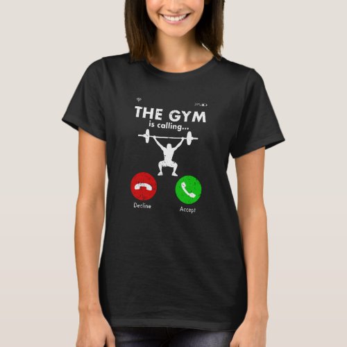 Gym Powerlifting Bodybuilding Saying Gift T_Shirt