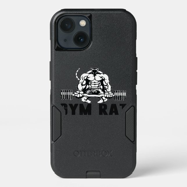 Gym Rat Otterbox iPhone Case (Back)