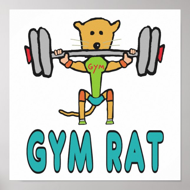 Gym Rat Poster (Front)